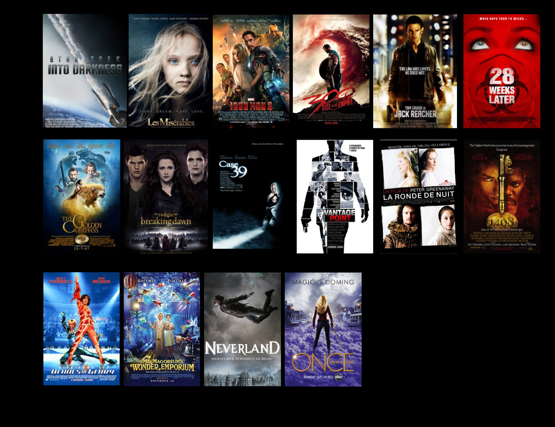 filmography